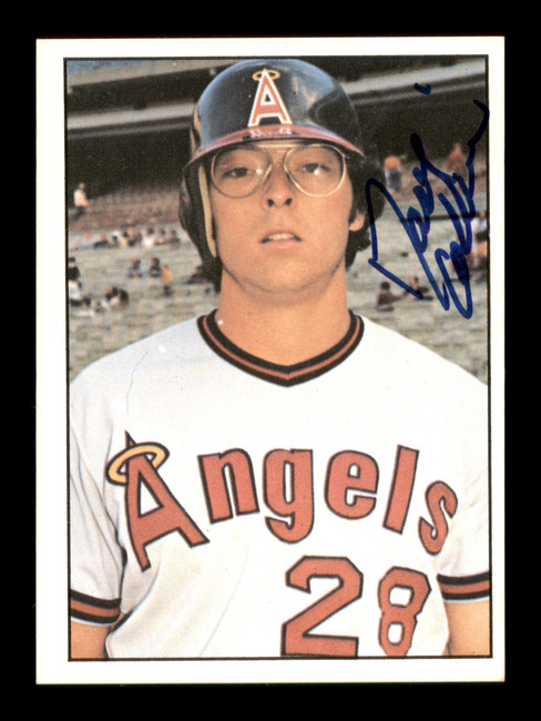 Dave Collins Autographed 1975 SSPC Card #191 California Angels SKU #204736