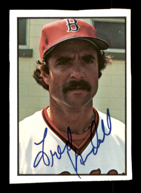 Fred Kendall Autographed 1978 SSPC Card #182 Boston Red Sox SKU #204523