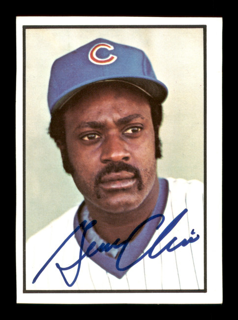 Gene Clines Autographed 1978 SSPC Card #253 Chicago Cubs SKU #204564