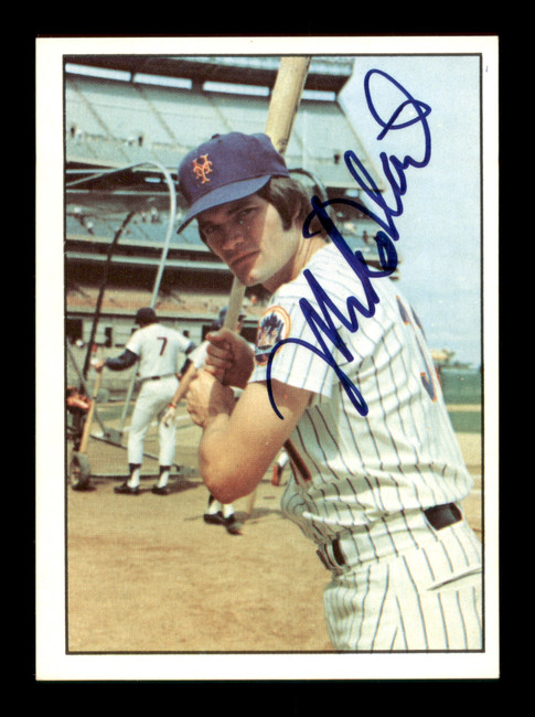 Mike Vail Autographed 1975 SSPC Card #534 New York Mets SKU #204597