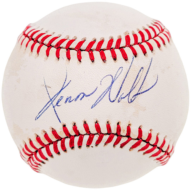 Jerome Walton Autographed Official NL Baseball Chicago Cubs SKU #210149