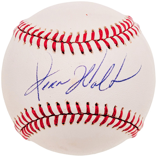 Jerome Walton Autographed Official NL Baseball Chicago Cubs SKU #210159