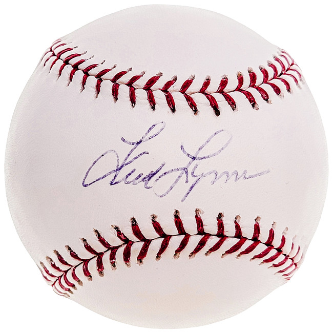 Fred Lynn Autographed Official MLB Baseball Boston Red Sox, Los Angeles Angels Tristar Holo #7130970