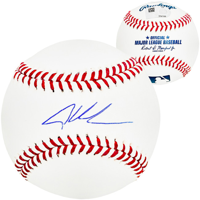 Adley Rutschman Autographed Official MLB Baseball Baltimore Orioles Fanatics Holo Stock #212261