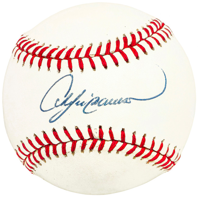 Andre Dawson Autographed Official NL Baseball Montreal Expos, Chicago Cubs Beckett BAS QR #BH039037