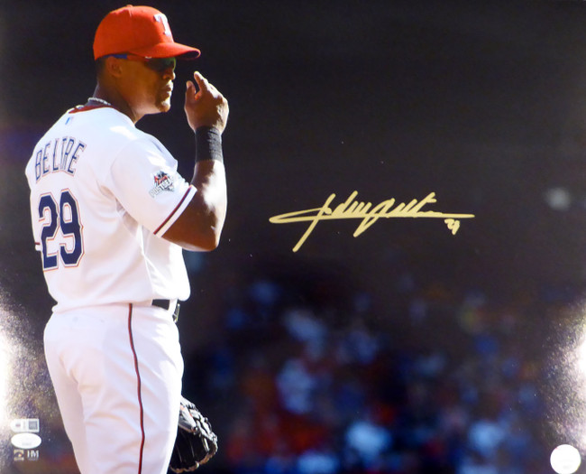 Adrian Beltre Autographed 16x20 Photo Texas Rangers JSA #SS29670