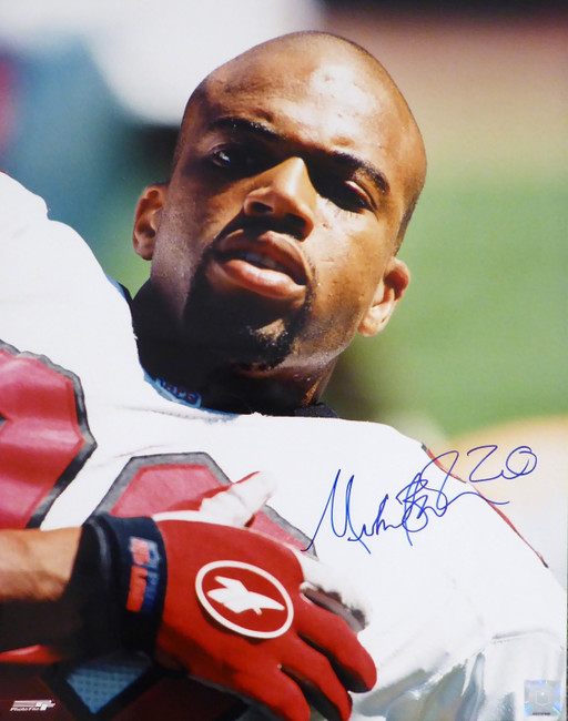 Michael Booker Autographed 16x20 Photo Atlanta Falcons SKU #214206