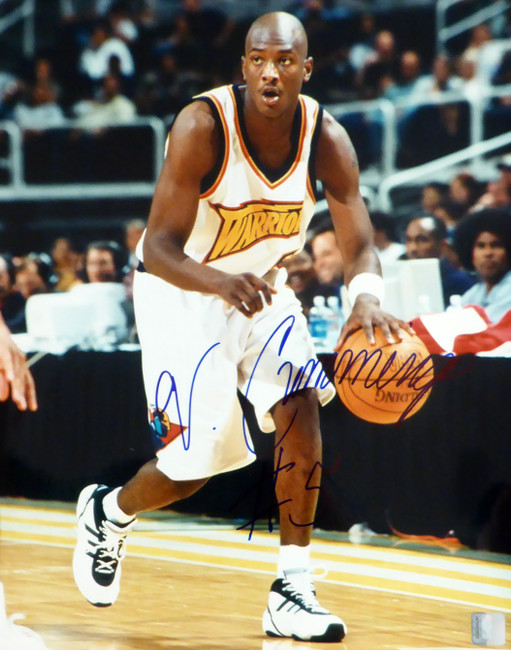 Vonteego Cummings Autographed 16x20 Photo Golden State Warriors SKU #214793