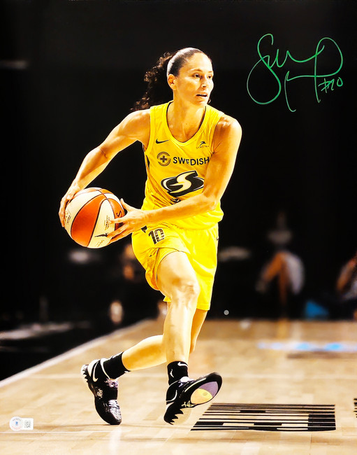 Sue Bird Autographed 16x20 Photo Seattle Storm Beckett BAS QR Stock #214841