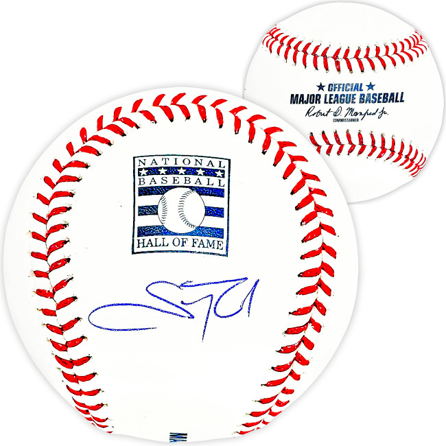 Scott Rolen Autographed Official Hall of Fame HOF Logo MLB Baseball St. Louis Cardinals Beckett BAS Witness Stock #215684
