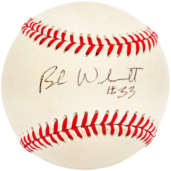 Bob Wolcott Autographed Official AL Baseball Seattle Mariners MCS Holo #82099