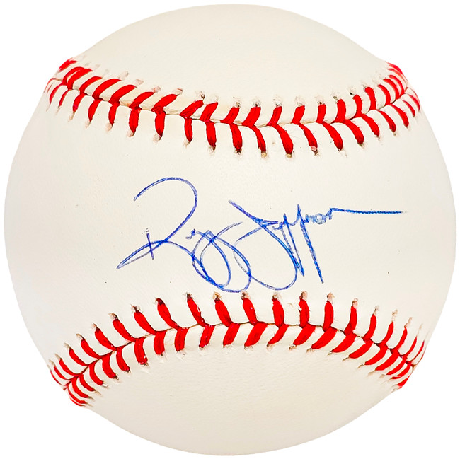 Reggie Jefferson Autographed Official AL Baseball Cincinnati Reds, Cleveland Indians Beckett BAS #BJ009173