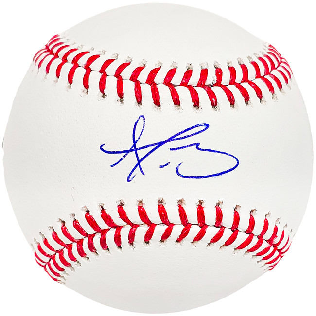 Dustin May Autographed Official MLB Baseball Los Angeles Dodgers Fanatics Holo #JD830988