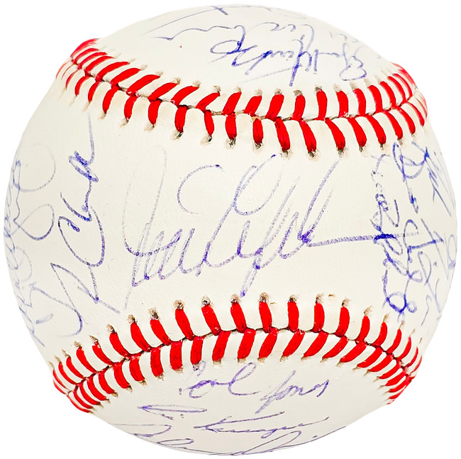 1991 Seattle Mariners Team Signed Autographed Official AL Baseball With 31 Signatures SKU #218495