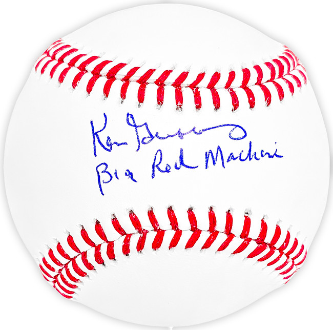 Ken Griffey Sr. Autographed Official MLB Baseball Cincinnati Reds "Big Red Machine" Beckett BAS Witness Stock #218599