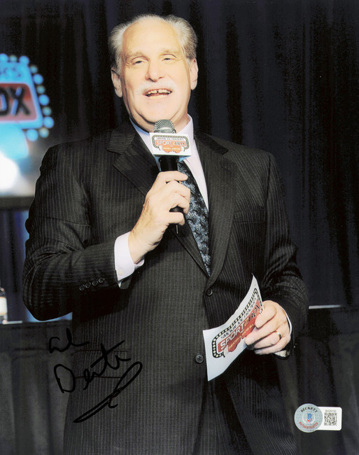 Al Bernstein Autographed 8x10 Photo Announcer Beckett BAS QR #BH29150