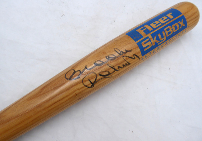 Brooks Robinson Autographed Fleer Skybox Bat Baltimore Orioles PSA/DNA #H68931