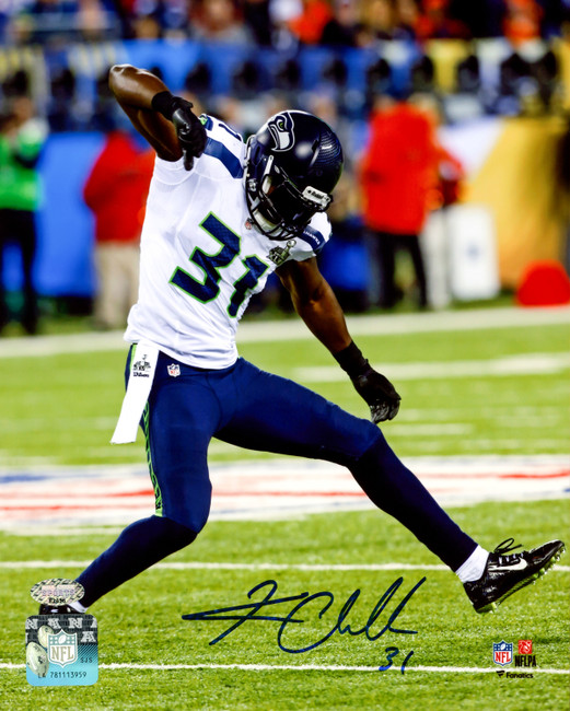 Kam Chancellor Autographed 8x10 Photo Seattle Seahawks Super Bowl 48 SB XLVIII MCS Holo Stock #220837