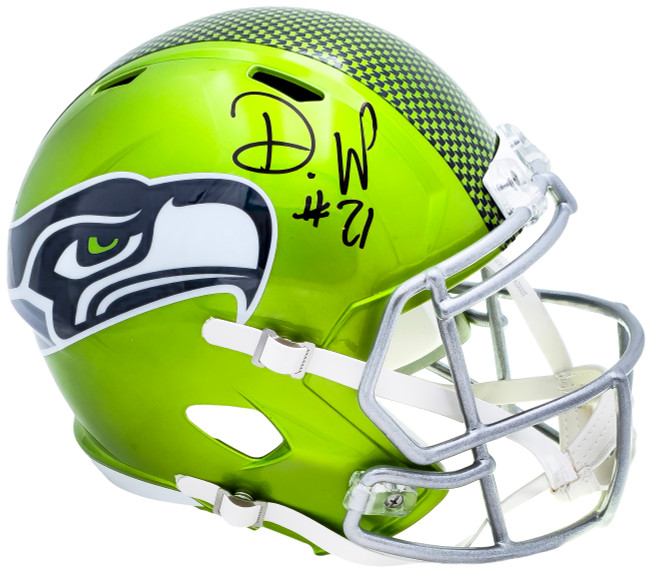 Devon Witherspoon Autographed Seattle Seahawks Flash Green Full Size Speed Replica Helmet MCS Holo Stock #221338