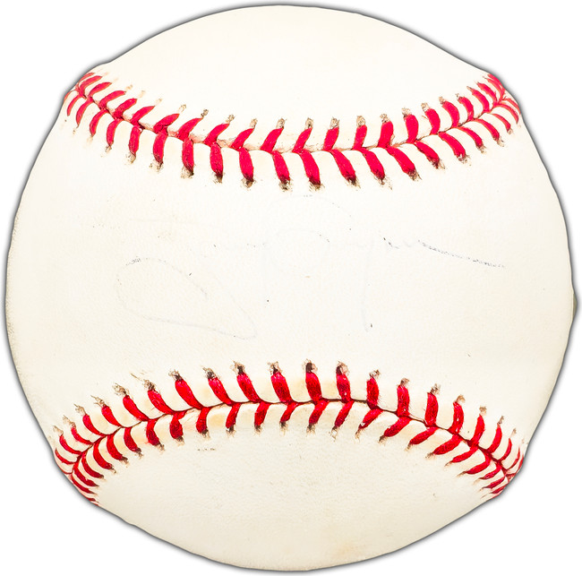Tony Gwynn Autographed Official NL Baseball San Diego Padres (Faded) Beckett BAS #BK44539
