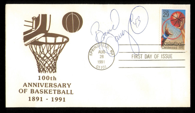 Brad Daugherty Autographed 1991 100th Anniversary First Day Cover Cleveland Cavaliers SKU #222250