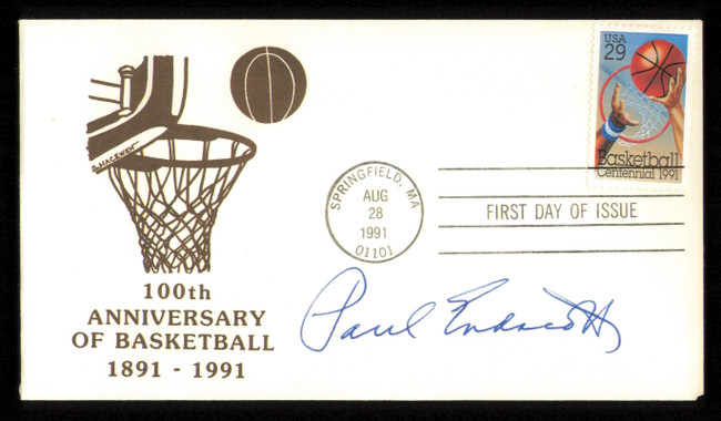 Paul Endacott Autographed 1991 100th Anniversary First Day Cover Kansas SKU #222257