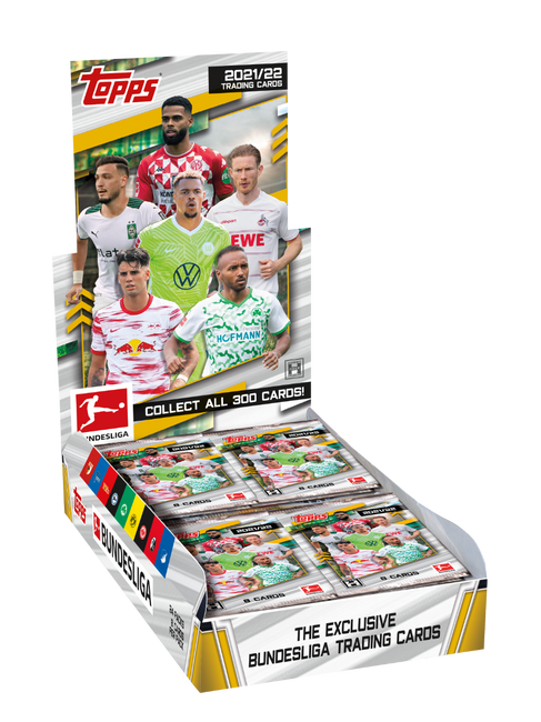 2021-22 Topps Bundesliga Soccer Hobby Box Stock #224613