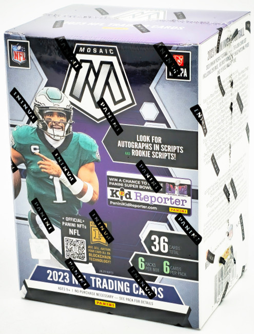 2023 Panini Mosaic Football Blaster Box Stock #224529