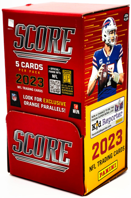 2023 Panini Score Football Gravity Feed Box Stock #224677