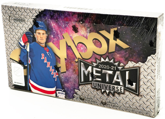2020-21 Upper Deck Skybox Metal Universe Hockey Hobby Box Stock #224546