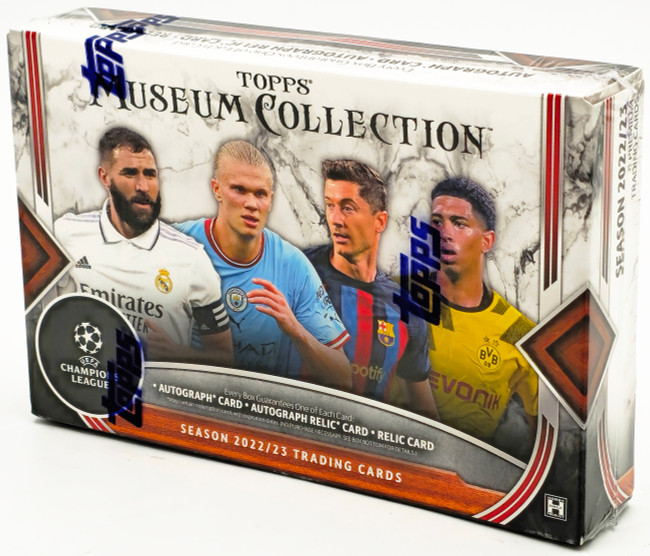 2022-23 Topps UEFA Champions League Museum Collection Soccer Box Stock #224632