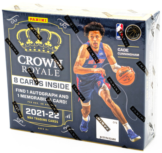 2021-22 Panini Crown Royale Basketball Hobby Box Stock #224475