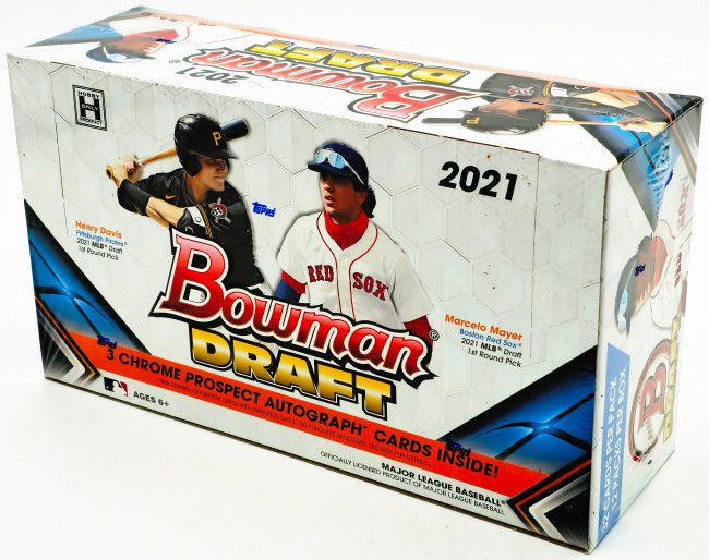 2021 Bowman Draft Baseball Jumbo Box Stock #224414