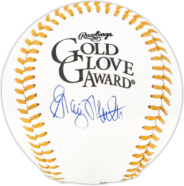 Graig Nettles Autographed Official Gold Glove Logo MLB Baseball New York Yankees Beckett BAS Witness Stock #224697