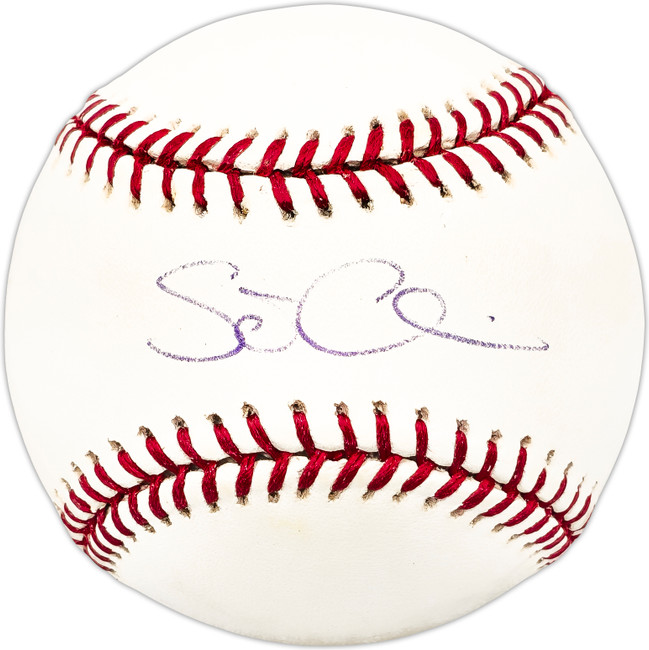 Scott Chiasson Autographed Official MLB Baseball Chicago Cubs SKU #225654