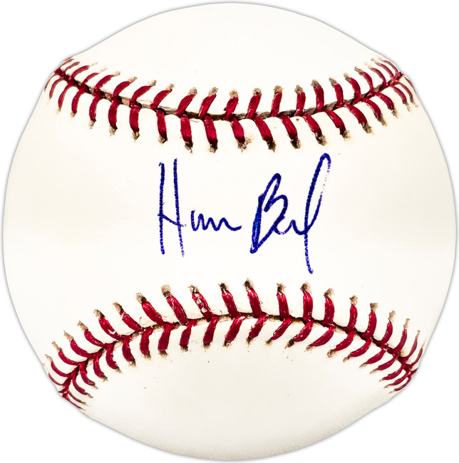 Homer Bailey Autographed Official MLB Baseball Cincinnati Reds SKU #225674