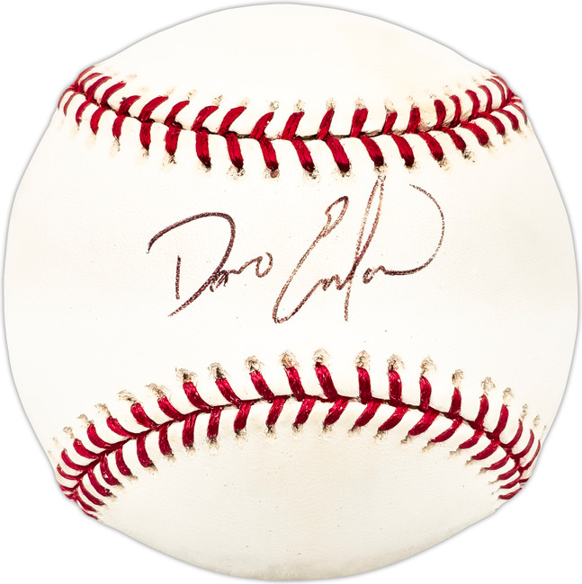 Dana Eveland Autographed Official MLB Baseball Los Angeles Dodgers, New York Mets SKU #225659