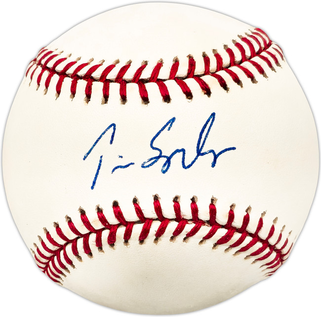 Tim Spooneybarger Autographed Official MLB Baseball Atlanta Braves SKU #225491