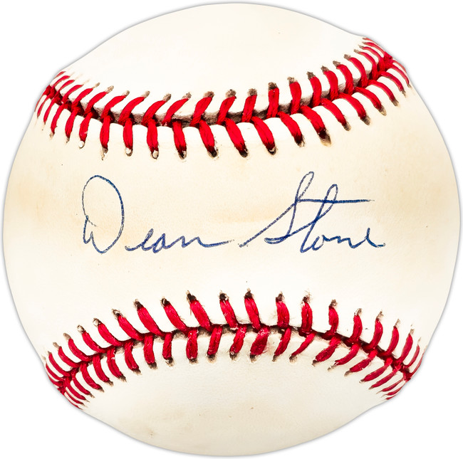 Dean Stone Autographed Official AL Baseball Boston Red Sox, St. Louis Cardinals SKU #225502