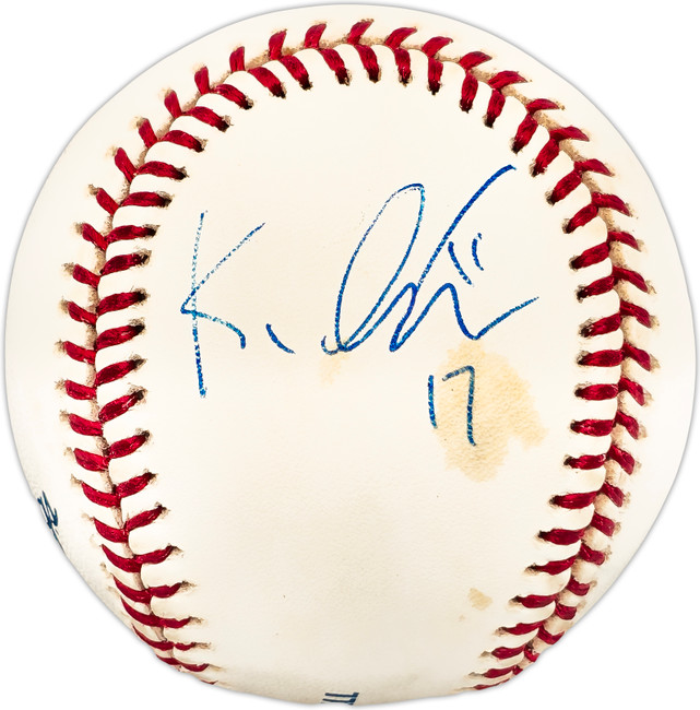 Kazuhisa Ishii Autographed Official MLB Baseball Los Angeles Dodgers SKU #225742