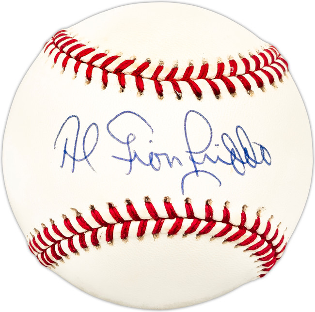 Al Gionfriddo Autographed Official NL Baseball Brooklyn Dodgers SKU #225754