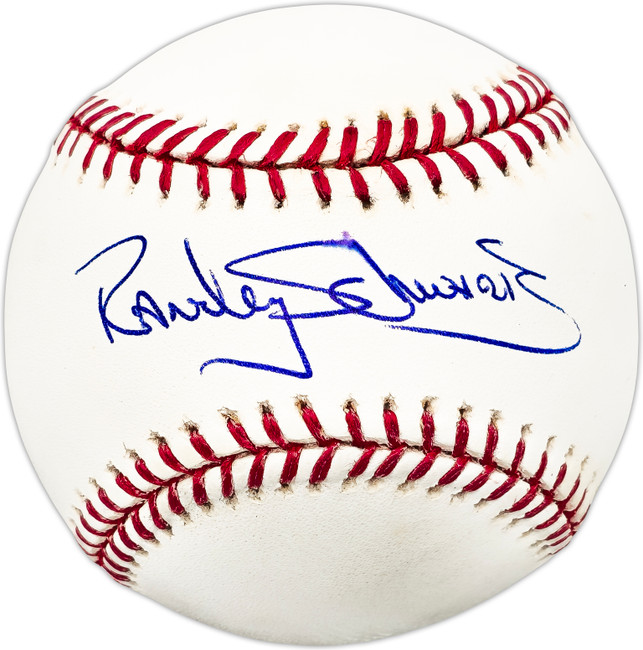 Randy Schwartz Autographed Official MLB Baseball KC A's SKU #225571