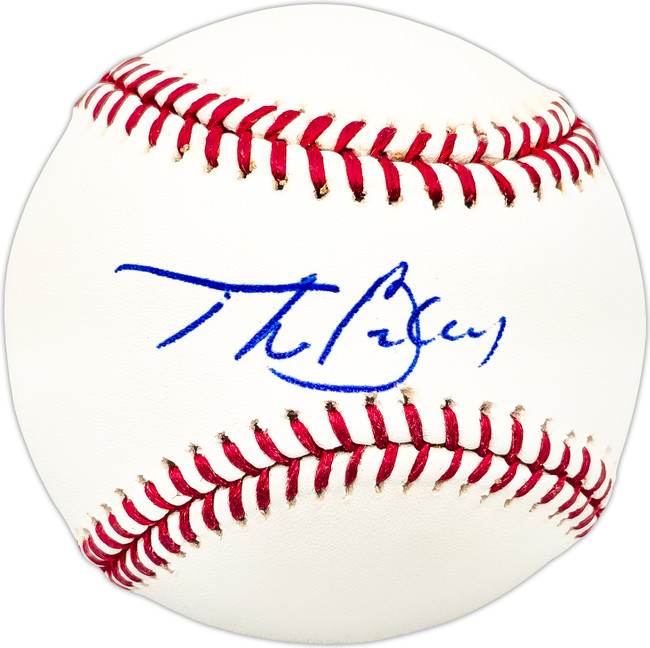 Thad Bosley Autographed Official MLB Baseball Chicago Cubs, Chicago White Sox SKU #225637
