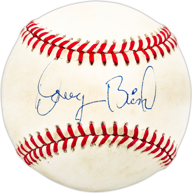 Doug Bird Autographed Official AL Baseball Philadelphia Phillies, Chicago Cubs SKU #225794