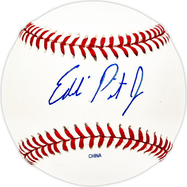 Eddie Priest Autographed Official Minor League Baseball Cincinnati Reds SKU #226261 Eddie Priest Autographed Official Minor League Baseball Cincinnati Reds SKU #226261