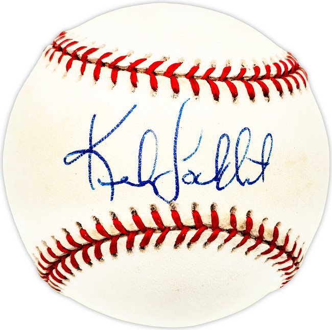 Keith Lockhart Autographed Official NL Baseball Atlanta Braves SKU #226133
