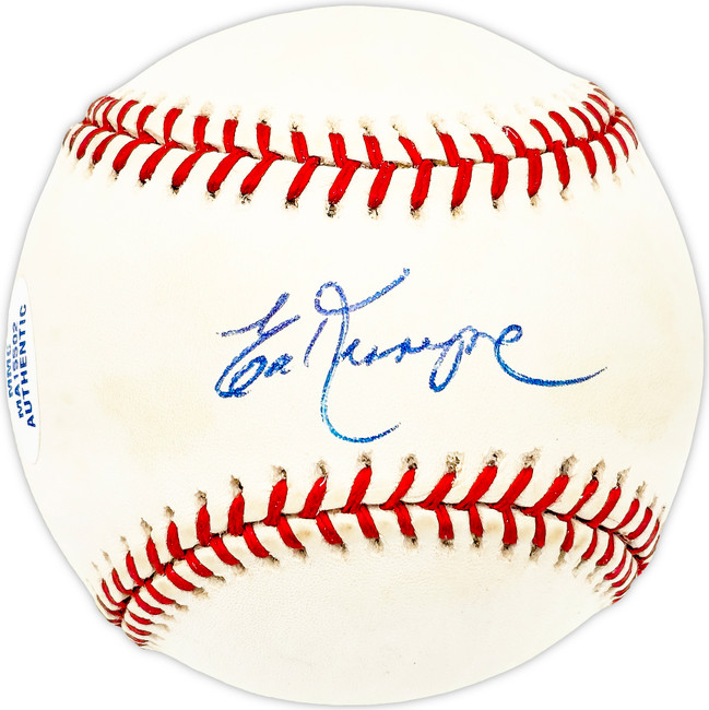 Ed Kranepool Autographed Official NL Baseball New York Mets SKU #226188