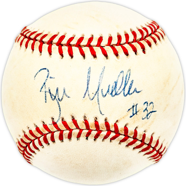 Bill Mueller Autographed Official MLB Baseball Boston Red Sox SKU #226106