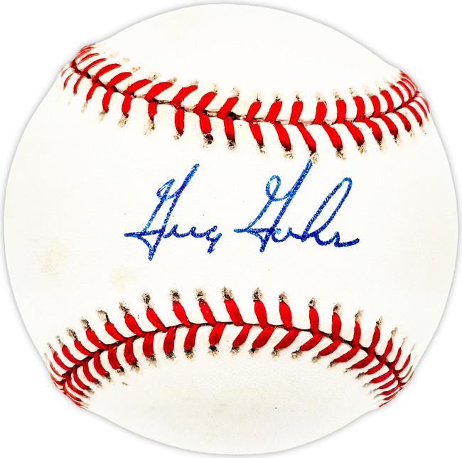 Greg Gohr Autographed Official AL Baseball Detroit Tigers SKU #226151