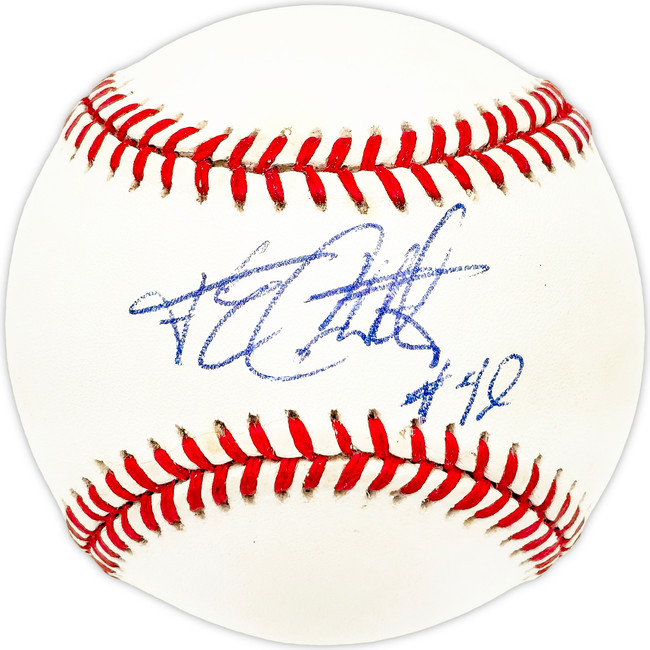 Frank Castillo Autographed Official NL Baseball Chicago Cubs SKU #226197